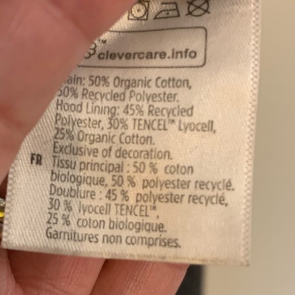 tentree Mens Dark Heather Charcoal Turtleneck Sweater Hoodie - Picture 7 of 8